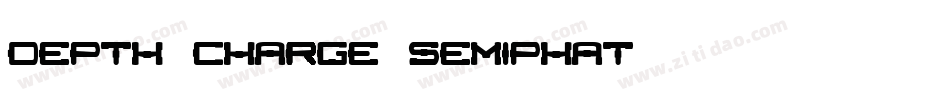 Depth Charge SemiPhat字体转换